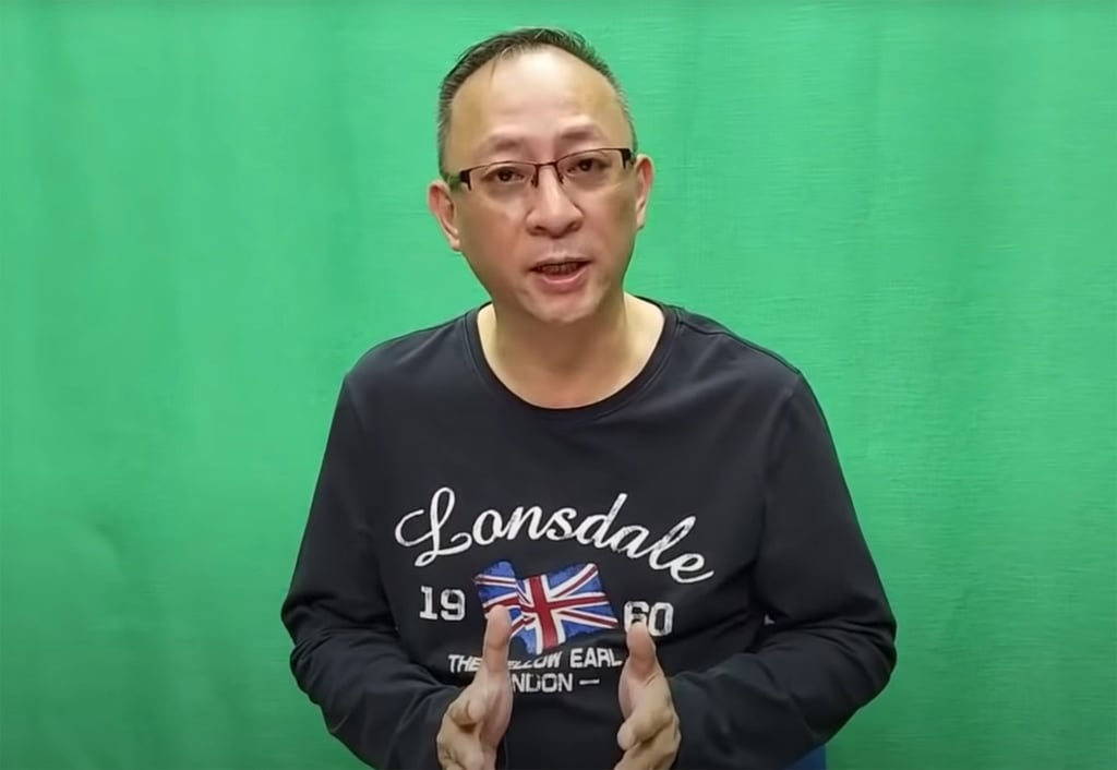 Edmund Wan, or ‘Giggs’, has admitted advocating independence for Hong Kong on his shows. Photo: YouTube Edmund Wan, or ‘Giggs’, has admitted advocating independence for Hong Kong on his shows. Photo: YouTube