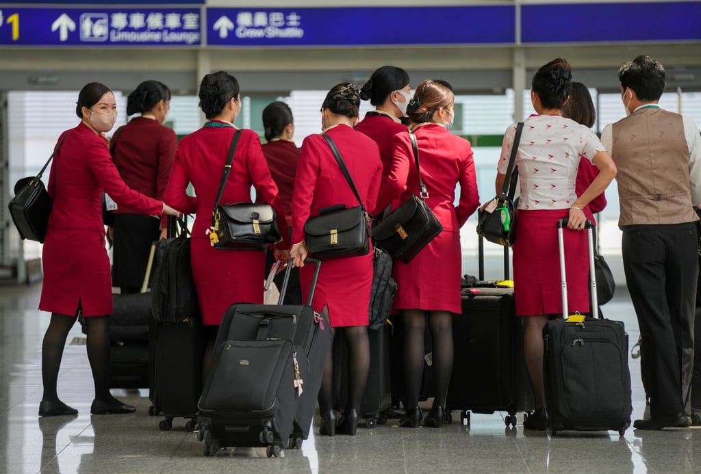 City flag carrier Cathay Pacific is scrambling to hire staff to fill ranks. Photo: Sam Tsang City flag carrier Cathay Pacific is scrambling to hire staff to fill ranks. Photo: Sam Tsang