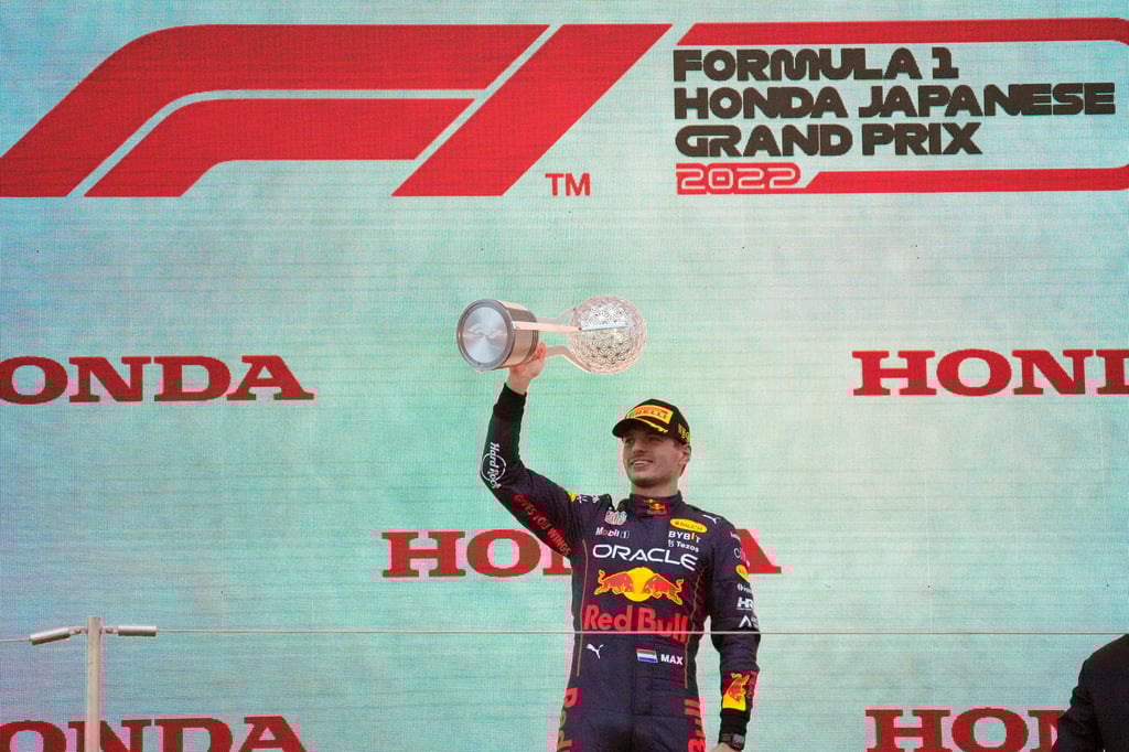 Max Verstappen secured his second consecutive Formula One drivers’ championship in Japan. Photo: AP Max Verstappen secured his second consecutive Formula One drivers’ championship in Japan. Photo: AP