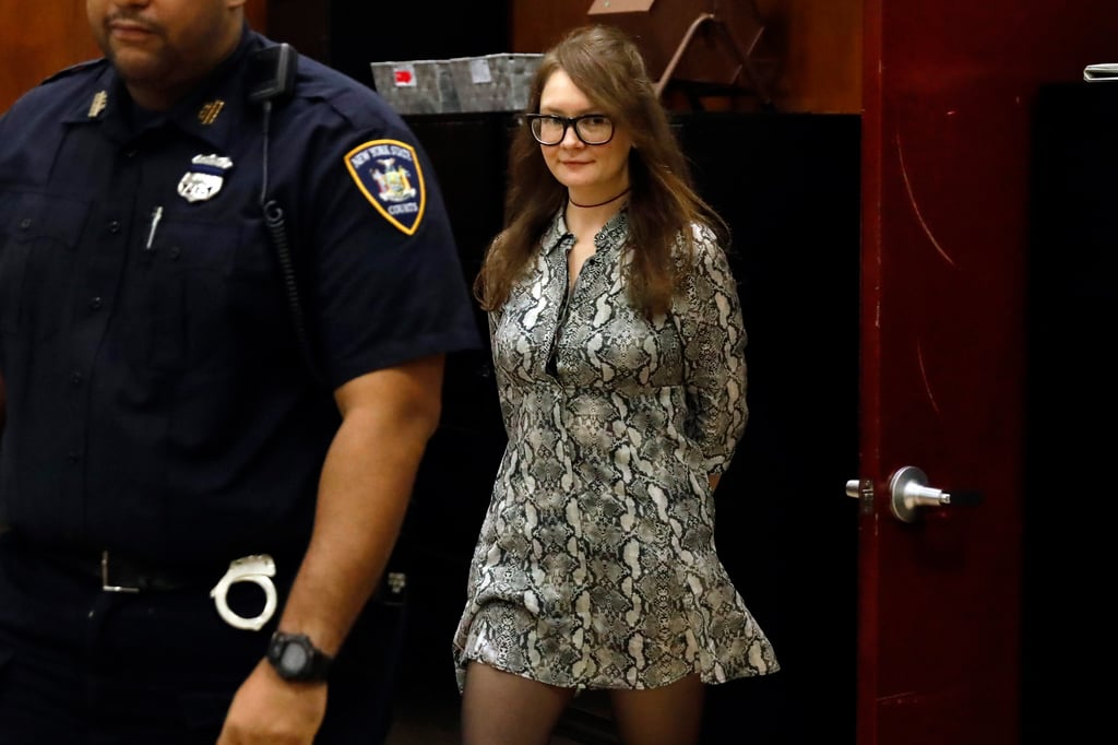 Anna Sorokin at New York State Supreme Court in New York in 2019. Photo: AP Anna Sorokin at New York State Supreme Court in New York in 2019. Photo: AP