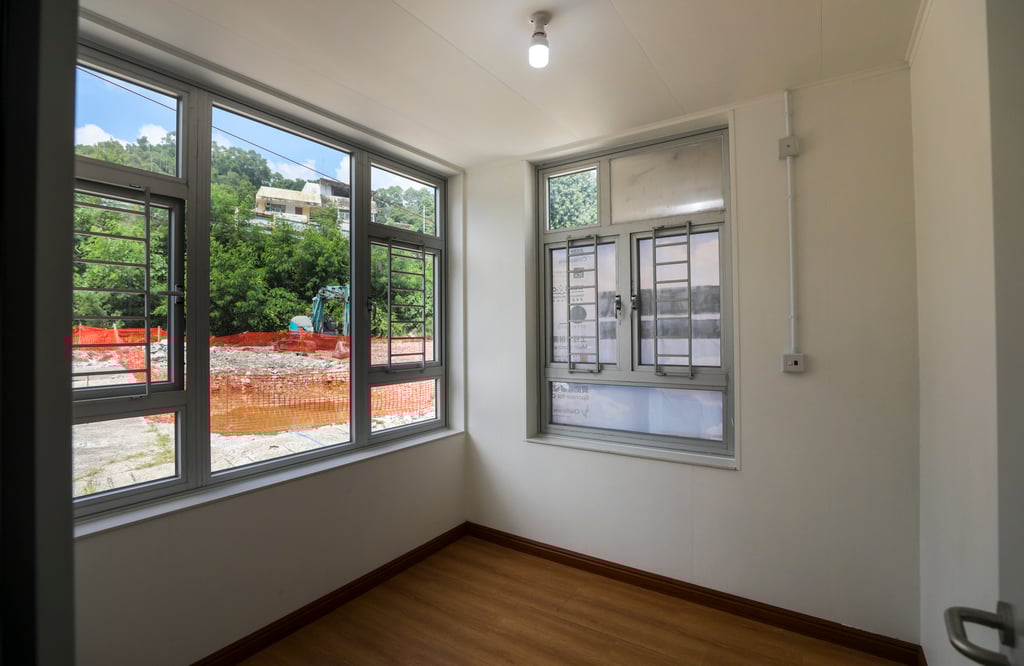 The interior of one of the family units. Photo: Xiaomei Chen The interior of one of the family units. Photo: Xiaomei Chen