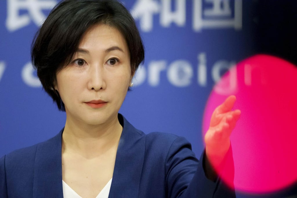Foreign ministry spokeswoman Mao Ning said Beijing had “noted the relevant reports”. Photo: Kyodo Foreign ministry spokeswoman Mao Ning said Beijing had “noted the relevant reports”. Photo: Kyodo