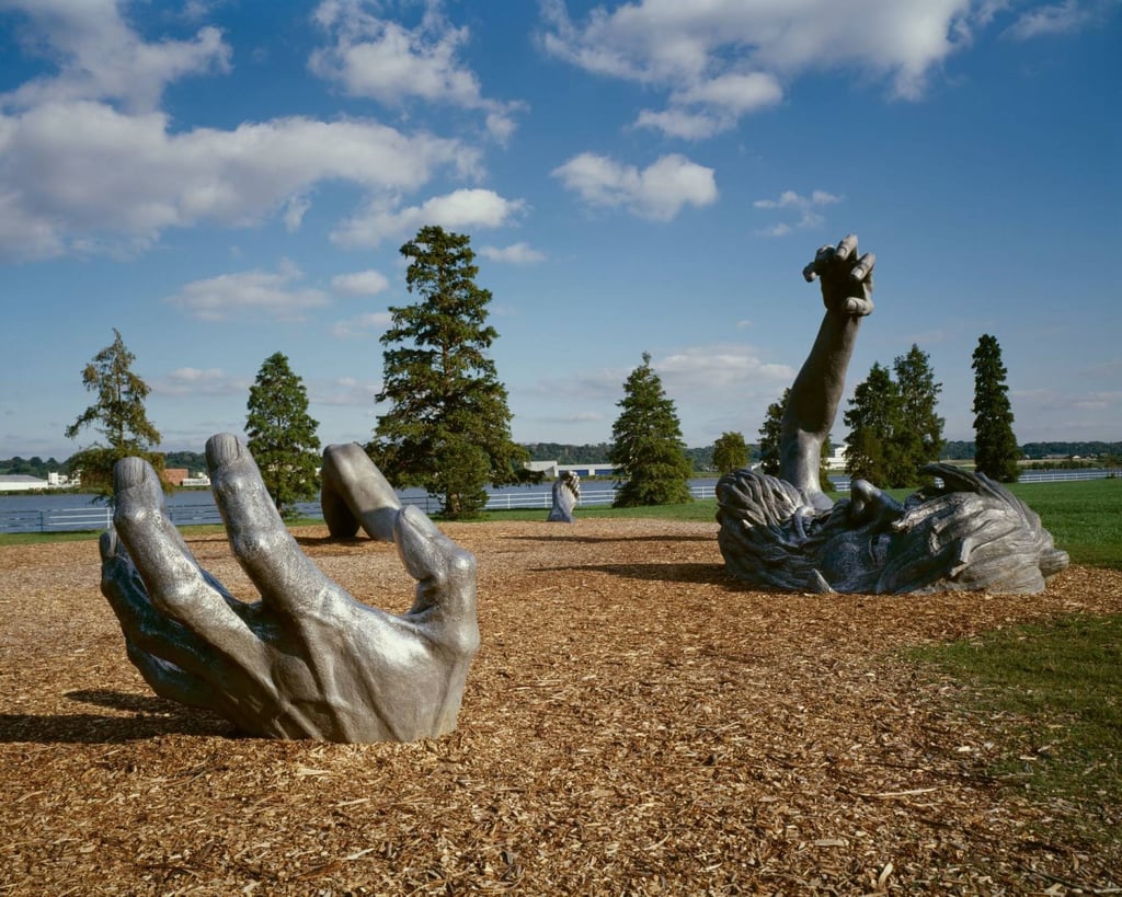 The Awakening, by American sculptor John Seward Johnson II, in Washington, D.C. Photo: Library of Congress The Awakening, by American sculptor John Seward Johnson II, in Washington, D.C. Photo: Library of Congress