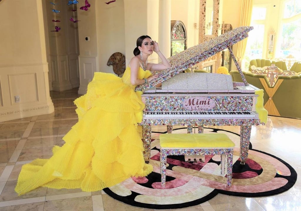 Being understated is clearly not a concept Mimi Morris has much time for. Photo: @mimi_morris_/Instagram