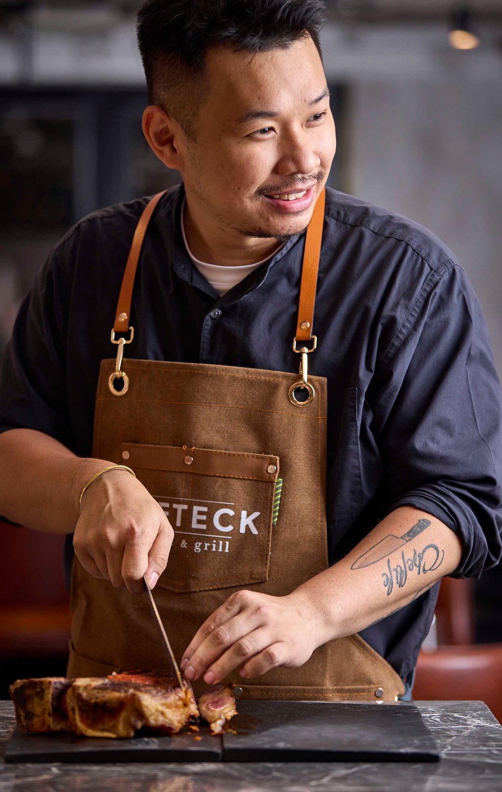 Ken Kwok, executive chef at Bifteck in Wan Chai. Photo: Handout Ken Kwok, executive chef at Bifteck in Wan Chai. Photo: Handout