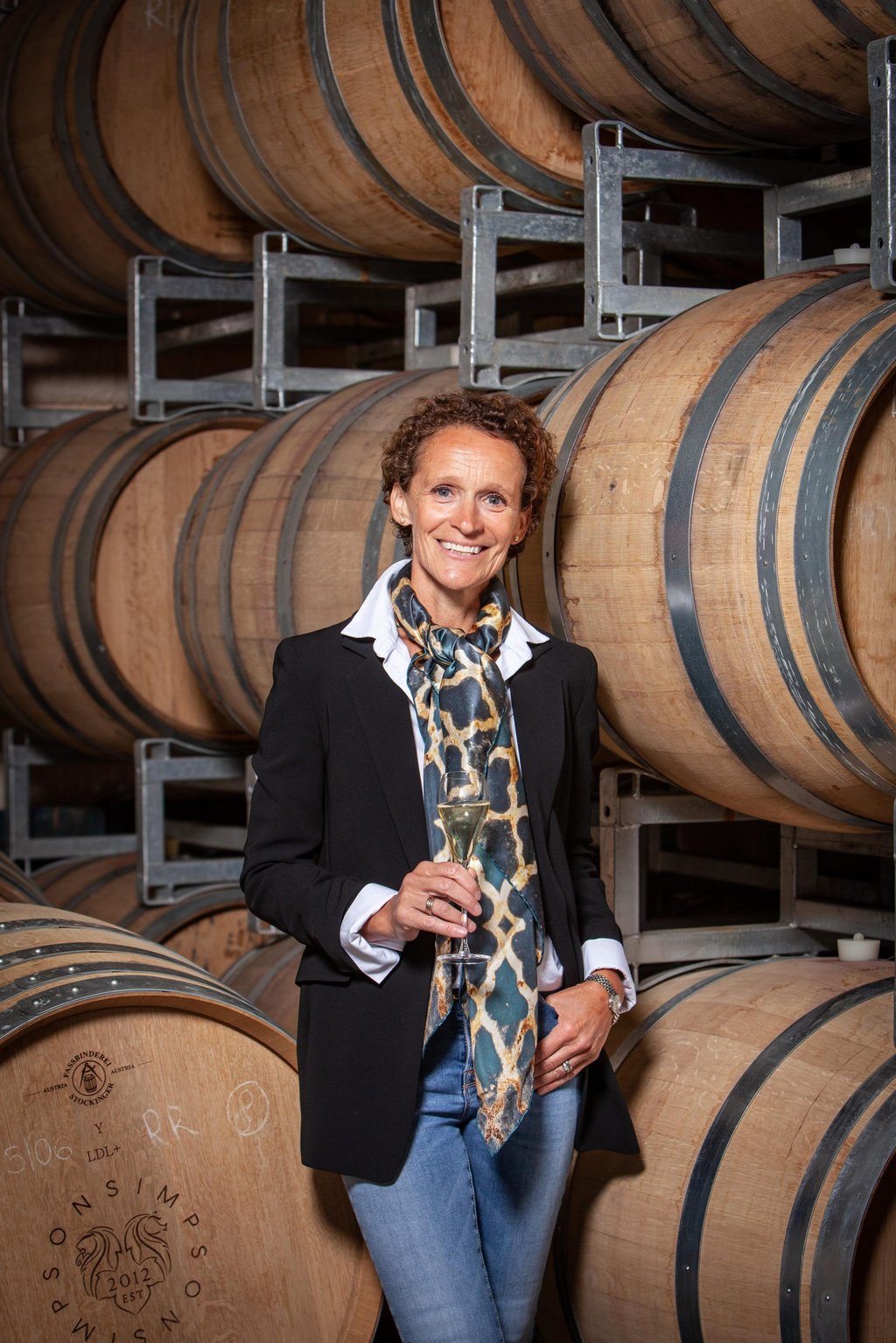 Ruth Simpson, who co-founded Simpsons’ Wine Estate with husband Charles. Photo: Simpsons’ Wine Estate