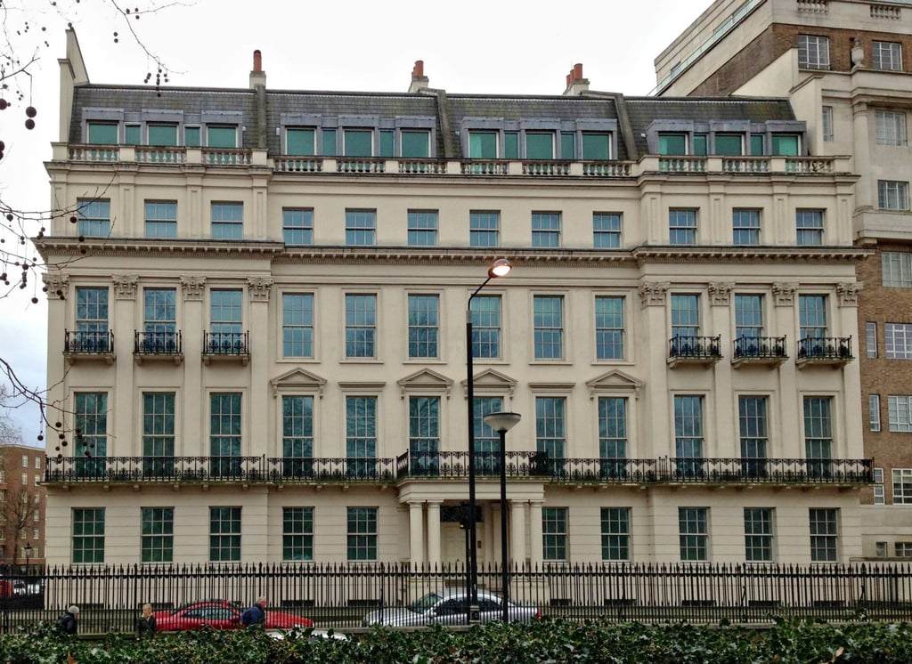 2-8a Rutland Gate, Knightsbridge is a mega-mansion potentially worth up to £500 million (US$550 million) if remodelled and extended. Photo: Wetherell