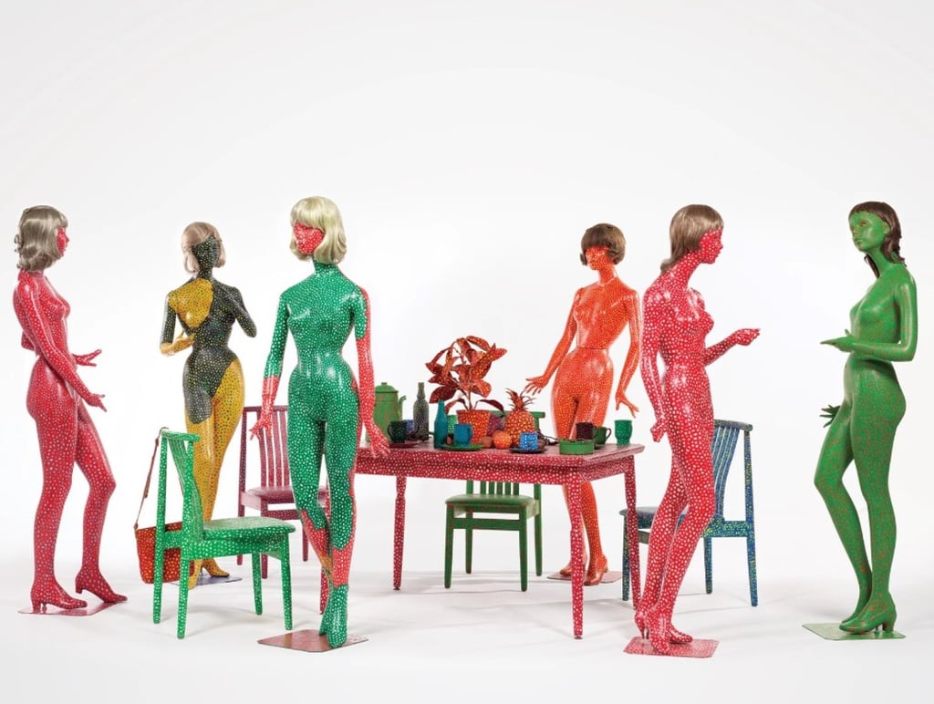 “Self Obliteration” (1966-1974) by Yayoi Kusama. Photo: M+ Hong Kong “Self Obliteration” (1966-1974) by Yayoi Kusama. Photo: M+ Hong Kong