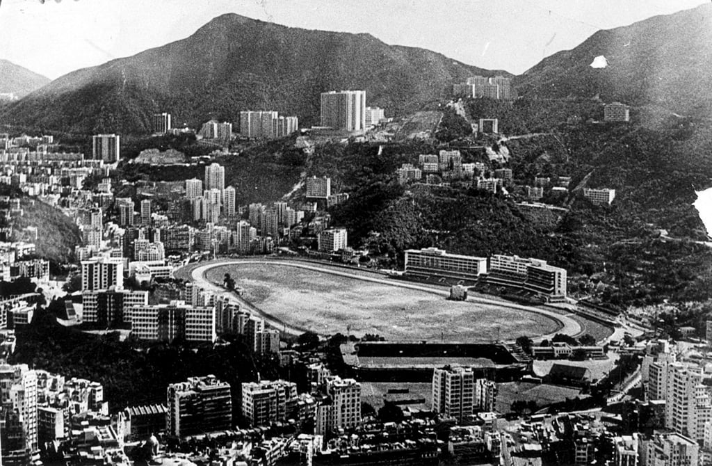 Happy Valley Racecourse in a very different looking Hong Kong in 1971. Photo: SCMP