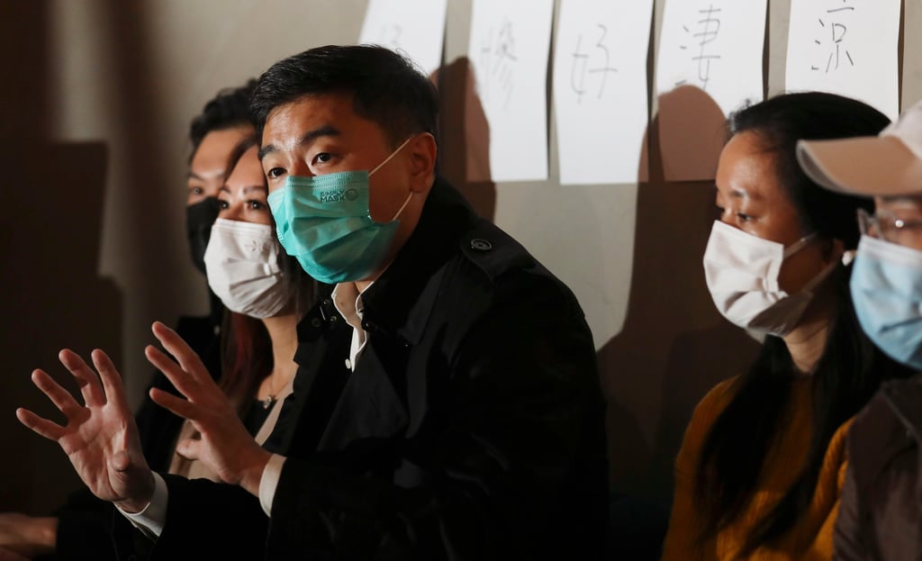 Chin Chun-wing, the chairman of the Hong Kong Bar and Club Association. Photo: Xiaomei Chen Chin Chun-wing, the chairman of the Hong Kong Bar and Club Association. Photo: Xiaomei Chen