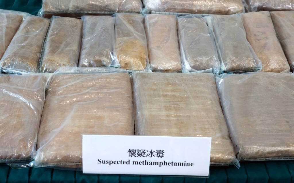 A source has said the crystal meth haul was worth about HK$334 million in Australia. Photo: May Tse A source has said the crystal meth haul was worth about HK$334 million in Australia. Photo: May Tse