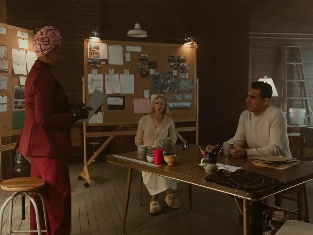 Feeling the creeps on set? The Watcher is based on a true story. Photo: Netflix Feeling the creeps on set? The Watcher is based on a true story. Photo: Netflix