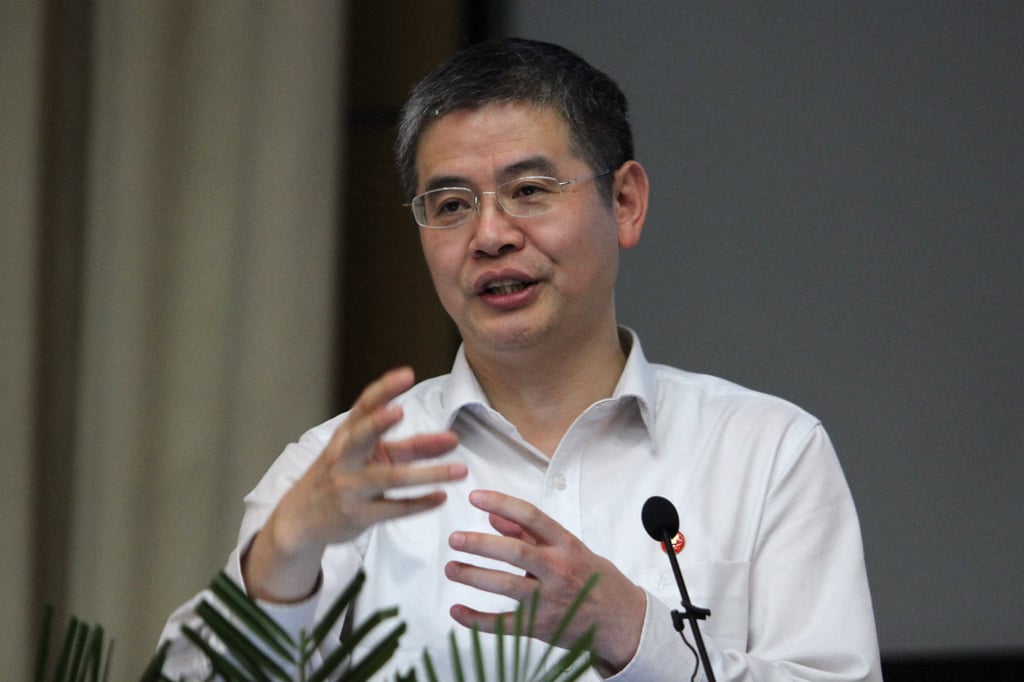 Hu Weiwu, the founder, chairman and president of Chinese chip design firm Loongson Technology Corp. Photo: Imaginechina via Agence France-Presse Hu Weiwu, the founder, chairman and president of Chinese chip design firm Loongson Technology Corp. Photo: Imaginechina via Agence France-Presse