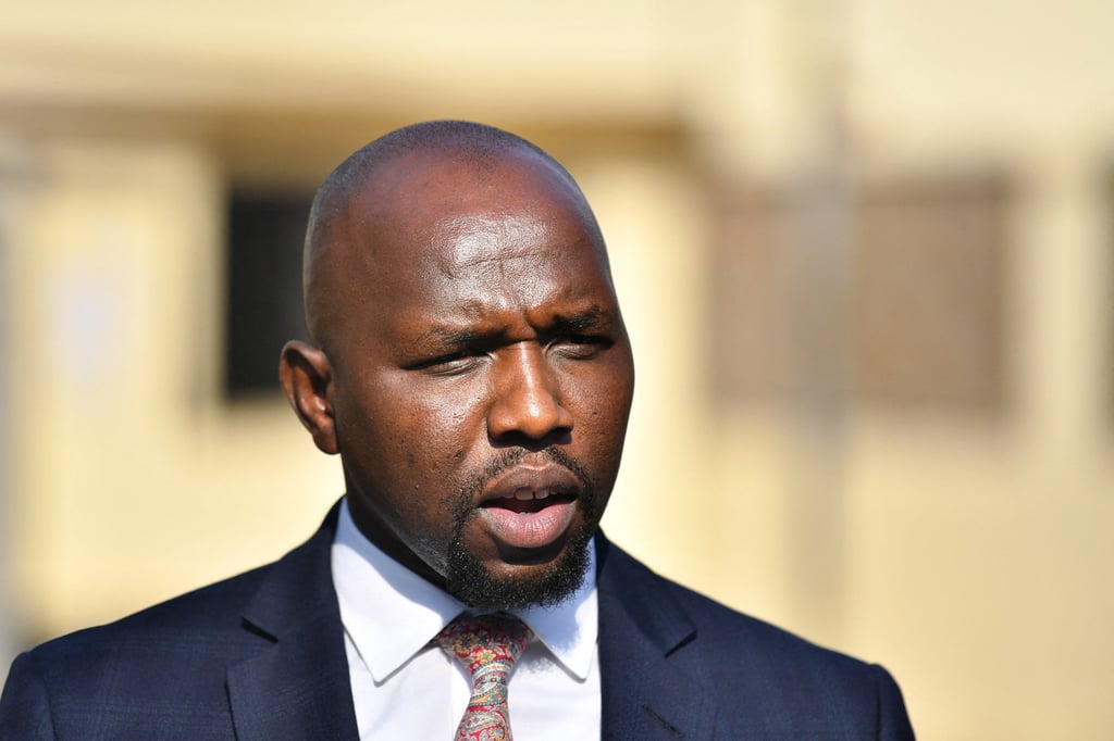 Kipchumba Murkomen is Kenyan President William Ruto’s nominee for transport secretary. Photo: AFP