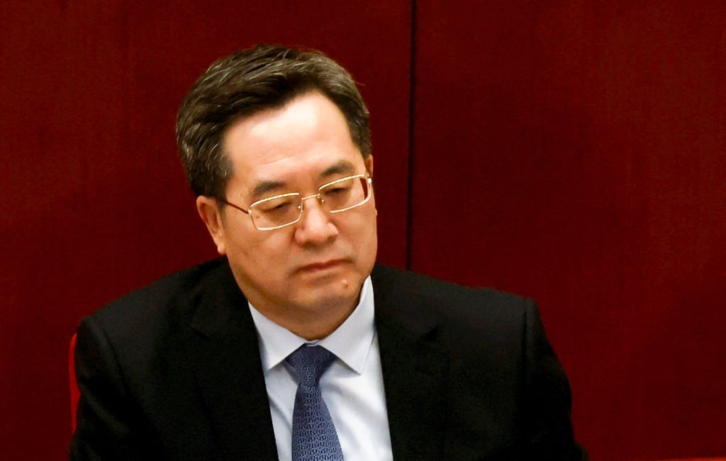 Ding Xuexiang attends the opening session of the annual meeting of the Chinese People’s Political Consultative Conference at the Great Hall of the People in Beijing in March last year. Photo: Reuters