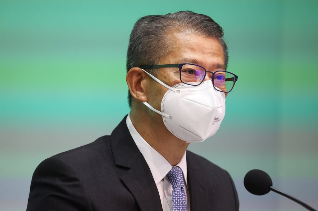 Financial Secretary Paul Chan travels to Bahrain on Saturday as part of Chief Executive John Lee’s initiative to put Hong Kong back on the map. Photo: Yik Yeung-man Financial Secretary Paul Chan travels to Bahrain on Saturday as part of Chief Executive John Lee’s initiative to put Hong Kong back on the map. Photo: Yik Yeung-man