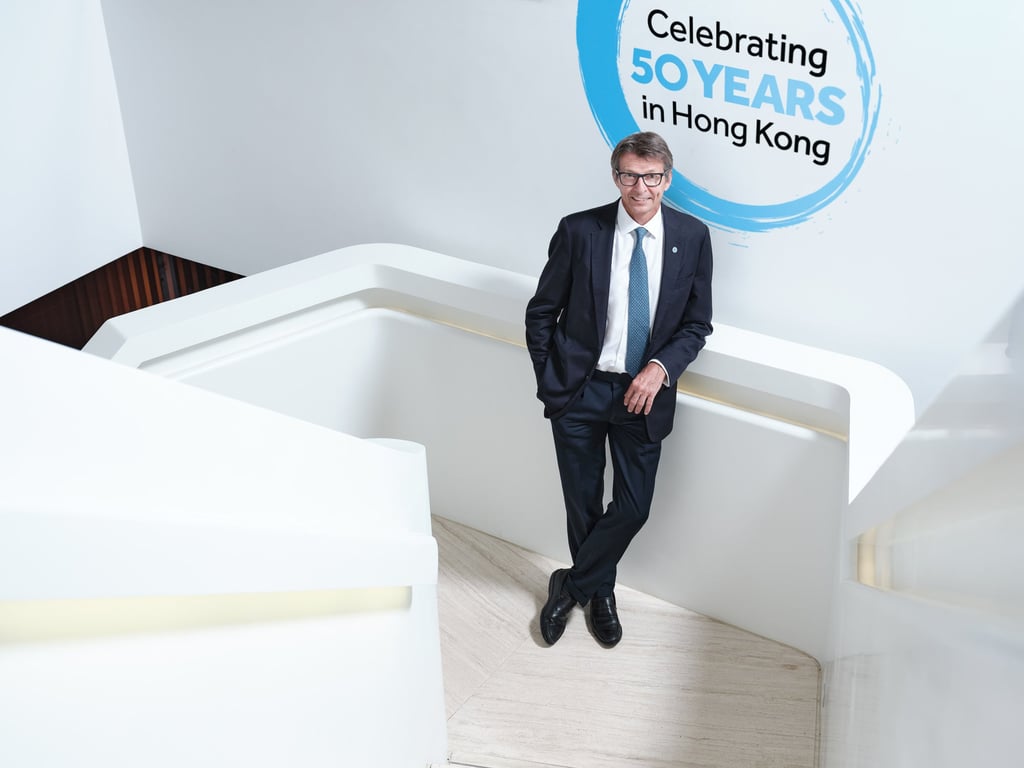 Davies says Hong Kong’s position as a gateway to mainland China and the rest of the world provides opportunities for Barclays, despite the current market challenges. Photo: SCMP / Josh Chow