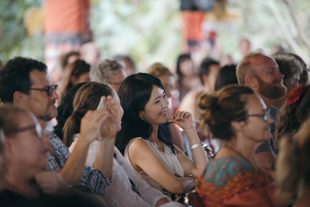 Audience members at the Ubud Writers & Readers festival. Photo: Ubud Writers & Readers festival Audience members at the Ubud Writers & Readers festival. Photo: Ubud Writers & Readers festival