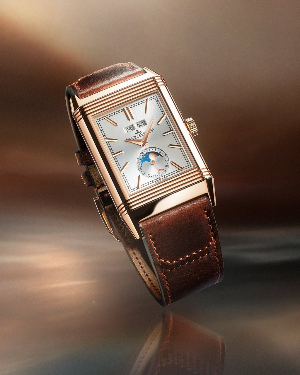 Jaeger-LeCoultre’s new Reverso Tribute Duoface Calendar combines the triple calendar and the Duoface complications.