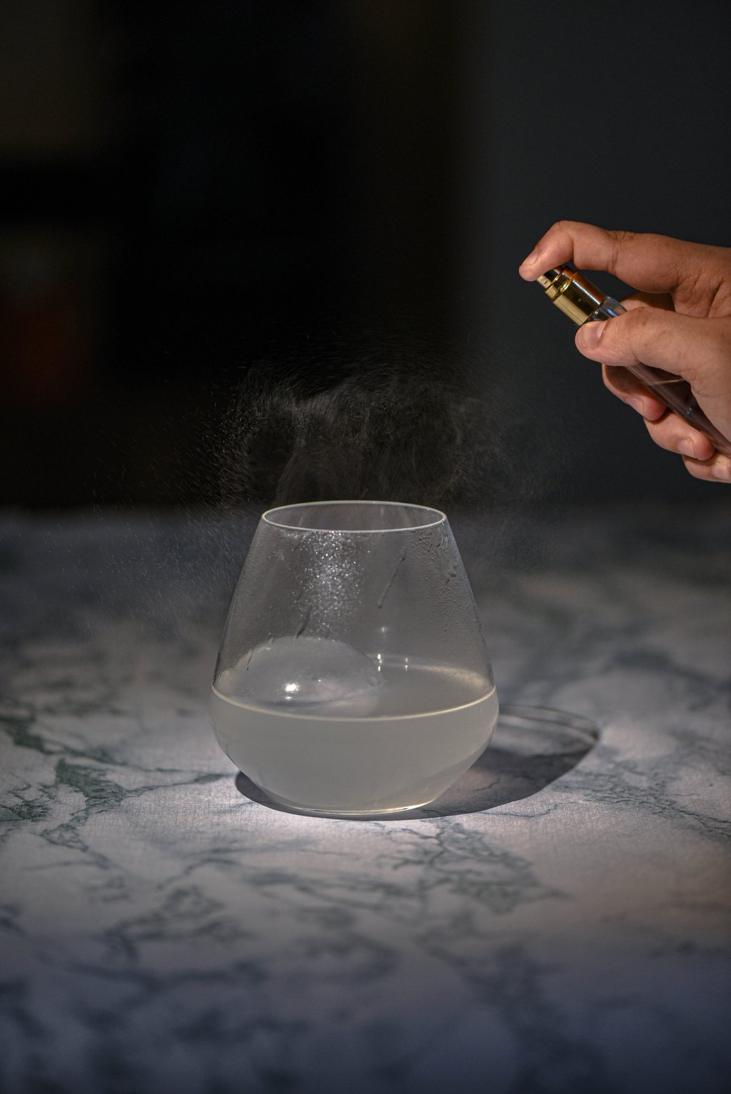 Jishnu AJ, head mixologist at Ekaa, a restaurant in Mumbai, creates a Petrichor. Photo: Ekaa Jishnu AJ, head mixologist at Ekaa, a restaurant in Mumbai, creates a Petrichor. Photo: Ekaa