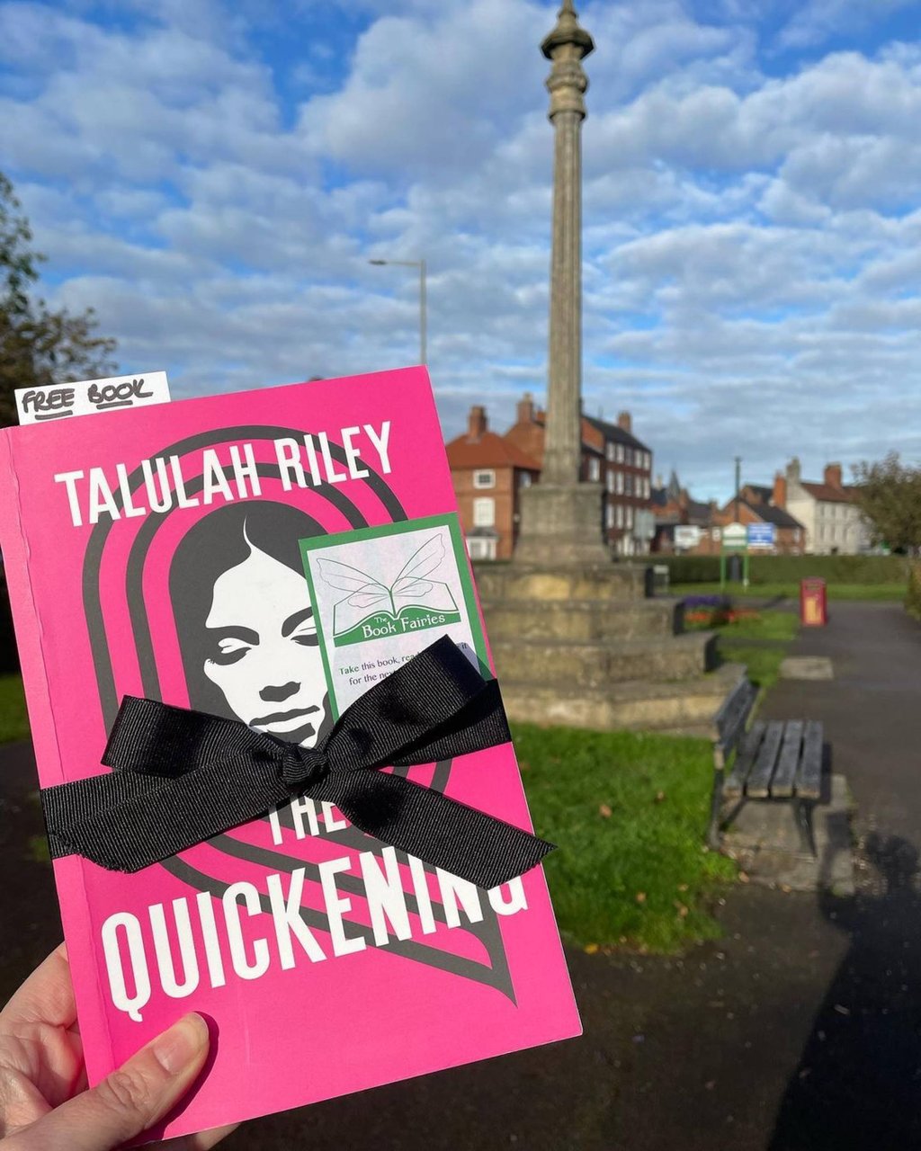 Talulah Riley’s second novel, The Quickening. Photo: @kay.issacsmith/Instagram
