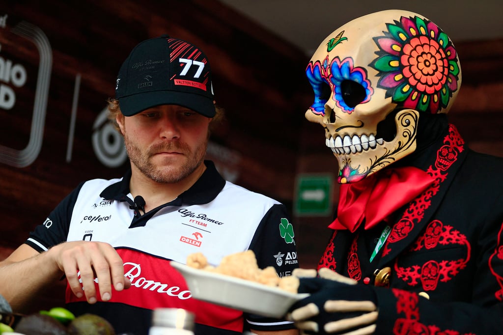Alfa Romeo’s Valtteri Bottas ahead of the Mexico Grand Prix. Photo: Reuters Alfa Romeo’s Valtteri Bottas ahead of the Mexico Grand Prix. Photo: Reuters