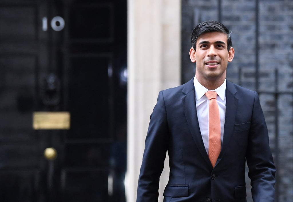 Britain’s then chief secretary to the treasury Rishi Sunak leaves 10 Downing Street as Britain’s then Prime Minister Boris Johnson carries a major cabinet reshuffle after Brexit. Photo: PA Wire/dpa