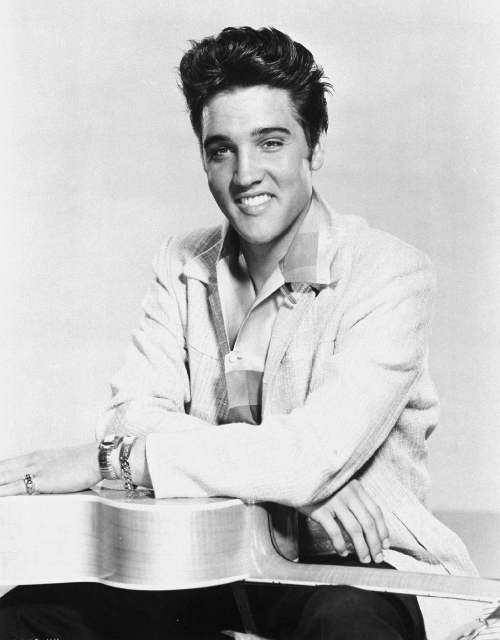 Elvis Presley at the height of his fame in 1957. Photo: AP