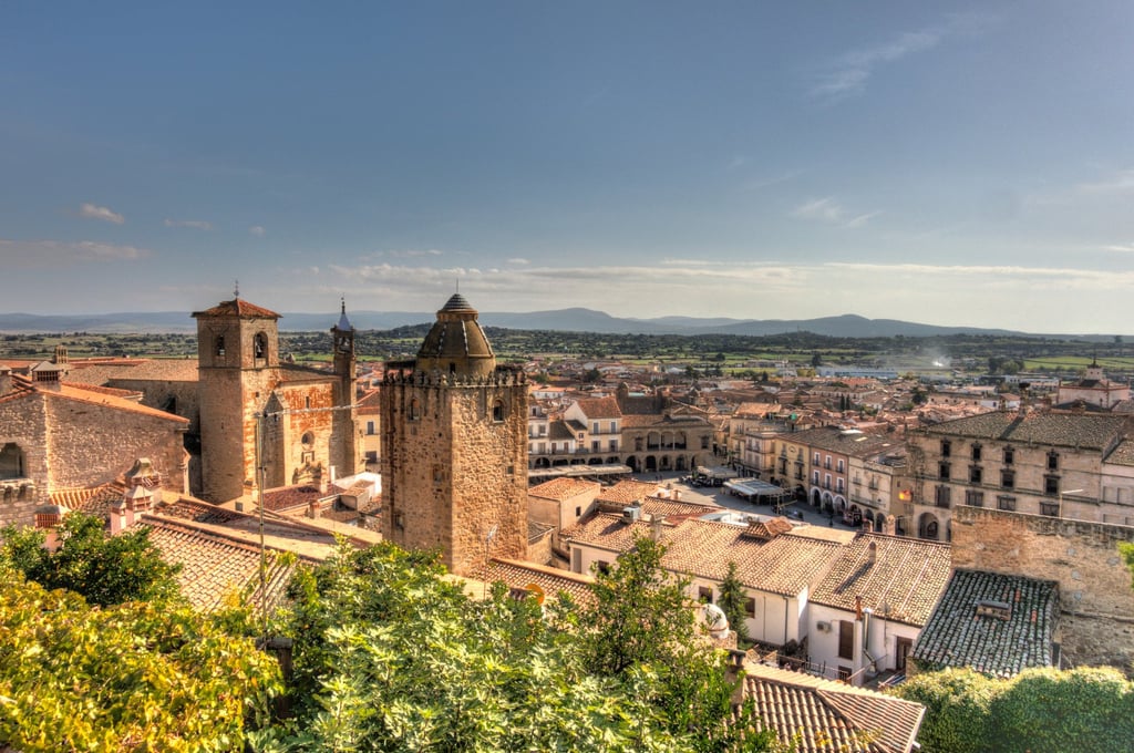Trujillo in Extremadura, Spain, is one of the main filming locations for the new HBO series, House of the Dragon. Photo: Shutterstock