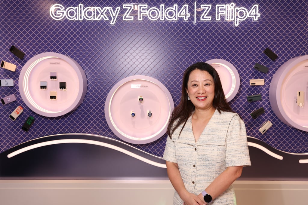 Managing director of Samsung Hong Kong Yiyin Zhao. Photo: Samsung Managing director of Samsung Hong Kong Yiyin Zhao. Photo: Samsung