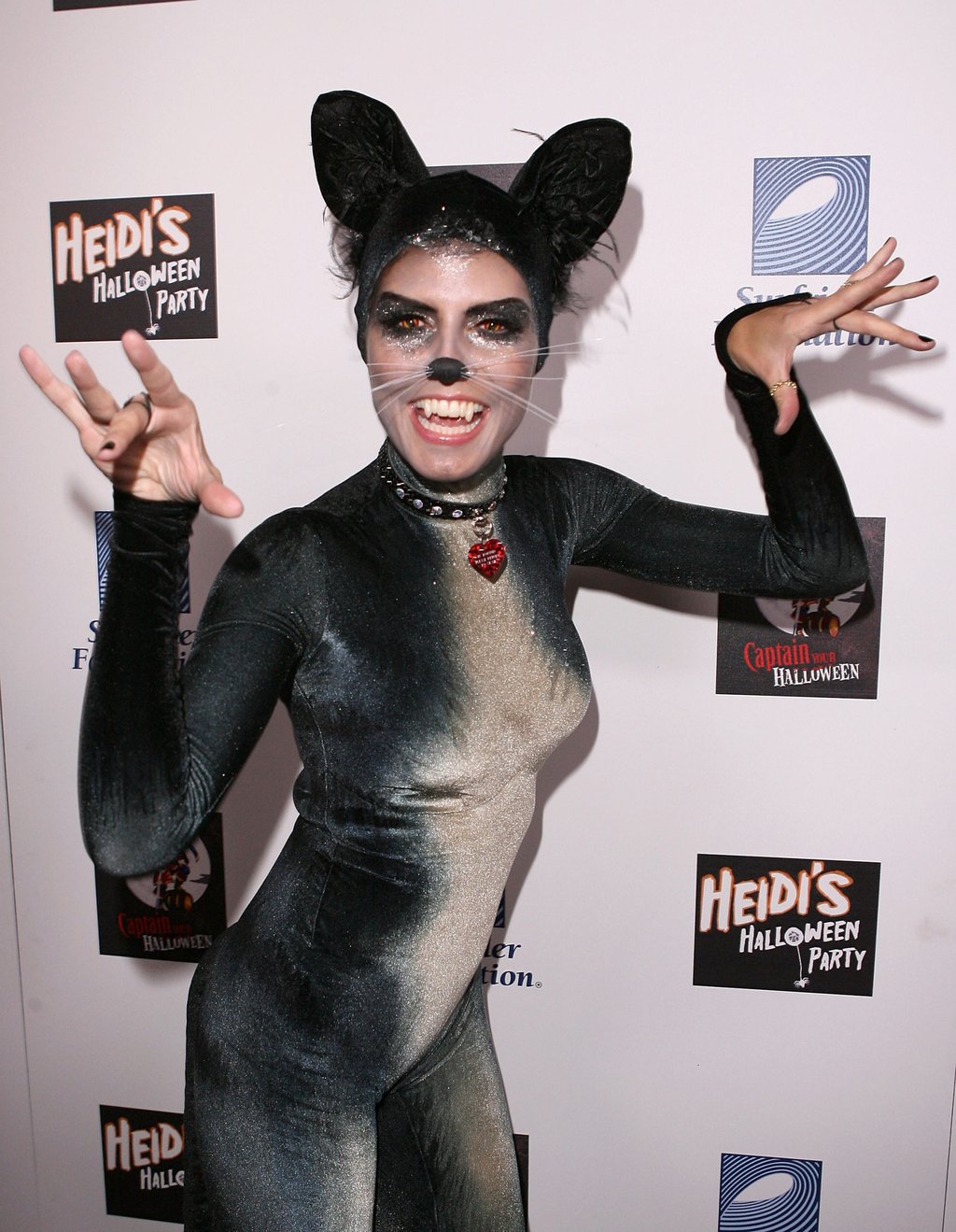 Model Heidi Klum arrives at her Halloween party in 2007, in Hollywood, dressed as one of the cats from Cats. Photo: WireImage Model Heidi Klum arrives at her Halloween party in 2007, in Hollywood, dressed as one of the cats from Cats. Photo: WireImage