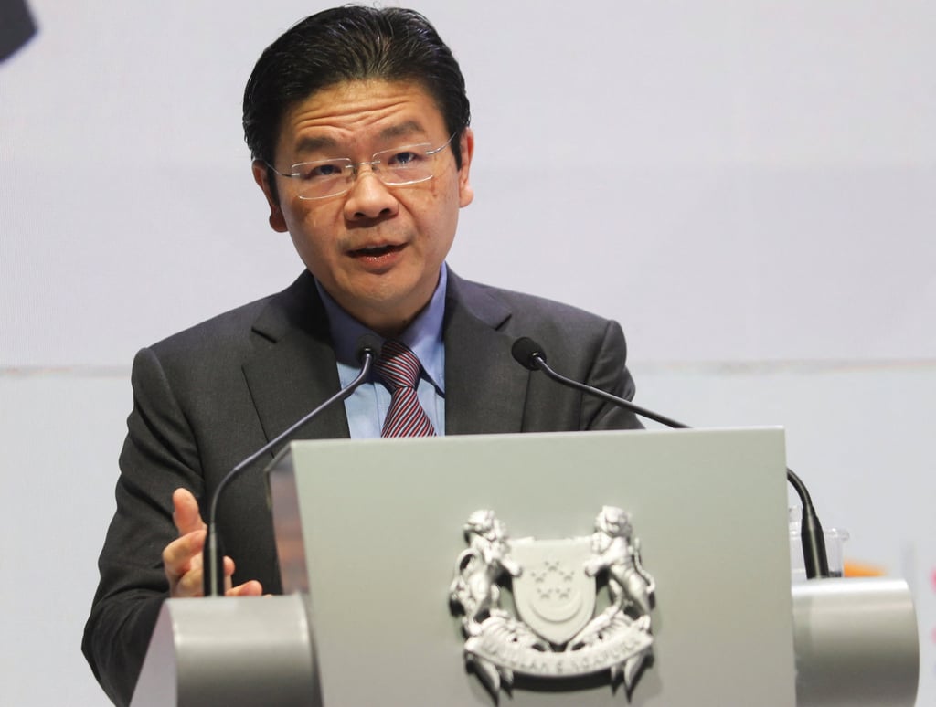 Lawrence Wong, Singapore’s prime minister-in-waiting and minister for finance, said the city state was “always looking at ways to use digital technologies”. Photo: Reuters Lawrence Wong, Singapore’s prime minister-in-waiting and minister for finance, said the city state was “always looking at ways to use digital technologies”. Photo: Reuters