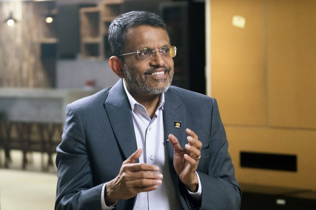 Ravi Menon, managing director of the Monetary Authority of Singapore. Photo: Bloomberg