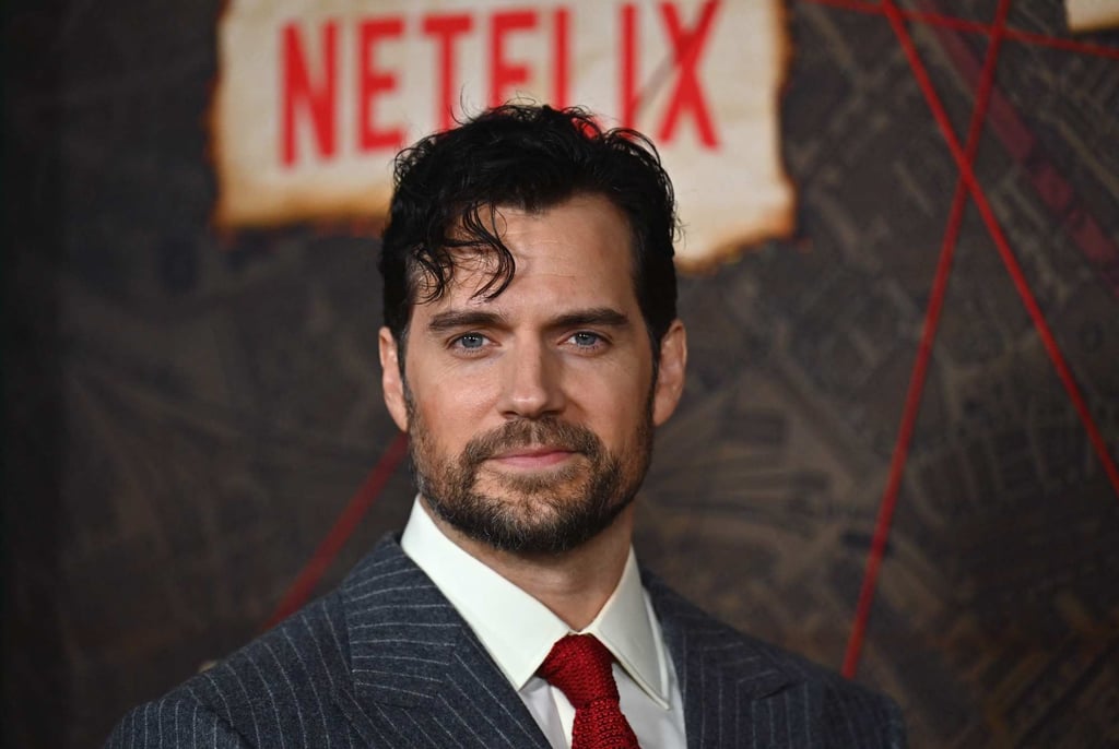 British actor Henry Cavill at the premiere of Netflix’s Enola Holmes 2 in New York City. Photo: Angela Weiss/AFP