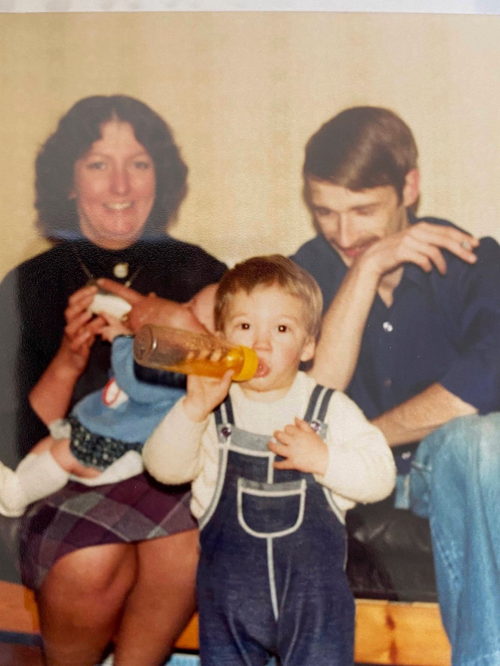 Kelly as a child in the 1980s. Photo: Rob Kelly Kelly as a child in the 1980s. Photo: Rob Kelly