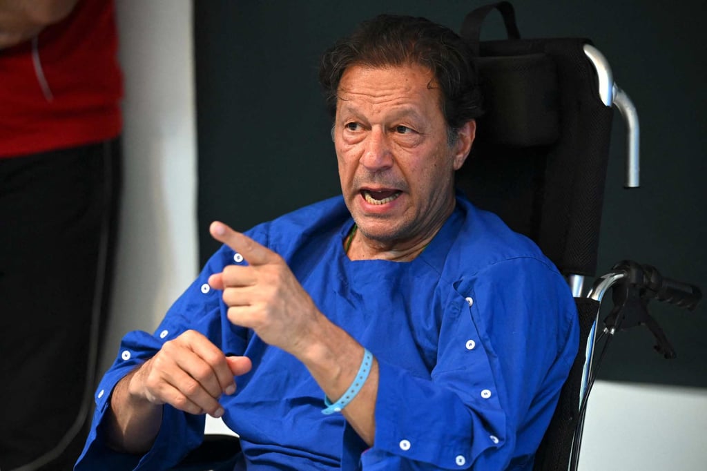 Pakistan’s former prime minister Imran Khan. Photo: AFP