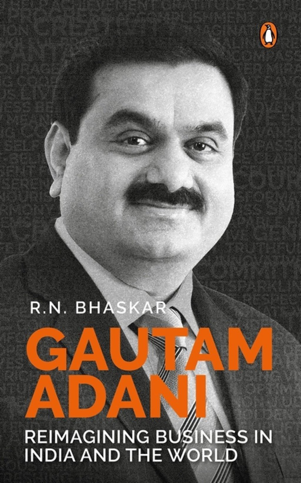 The cover of R.N. Bhaskar’s Gautam Adani biography. Photo: Penguin The cover of R.N. Bhaskar’s Gautam Adani biography. Photo: Penguin