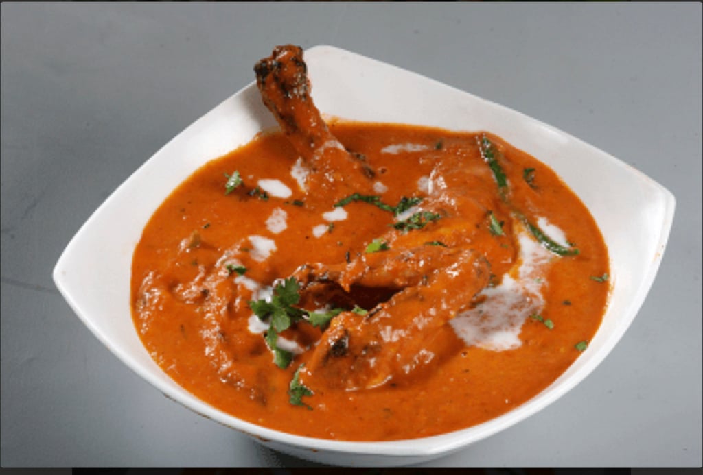 Moti Mahal’s butter chicken. Photo: Moti Mahal