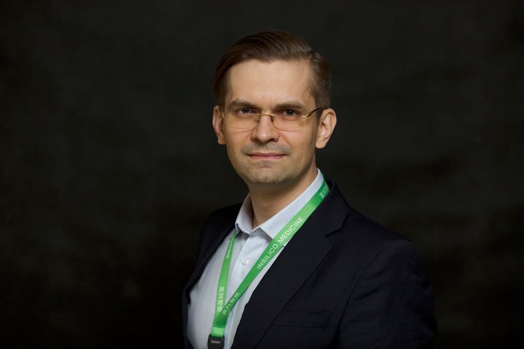 Alex Zhavoronkov, co-founder and chief executive of Insilico Medicine. Photo: Handout Alex Zhavoronkov, co-founder and chief executive of Insilico Medicine. Photo: Handout