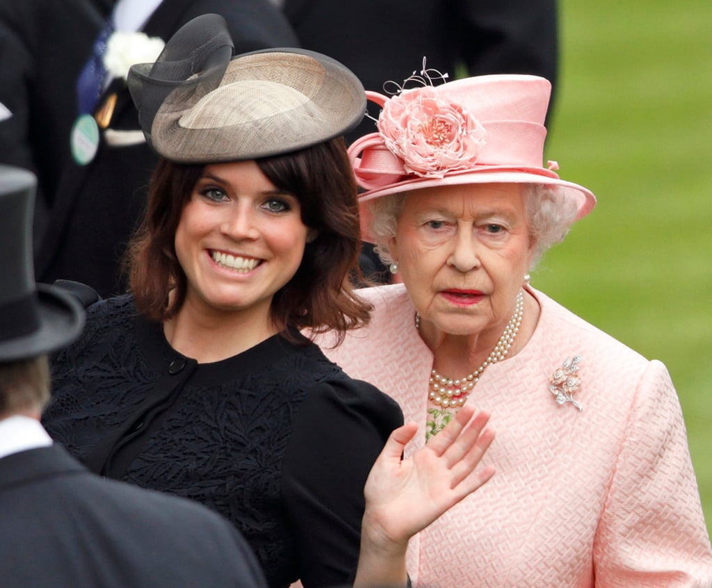 Princess Eugenie of York, pictured here with the late Queen Elizabeth, has said of The Crown that “the story is beautiful”. Photo: Indigo/Getty Images Princess Eugenie of York, pictured here with the late Queen Elizabeth, has said of The Crown that “the story is beautiful”. Photo: Indigo/Getty Images