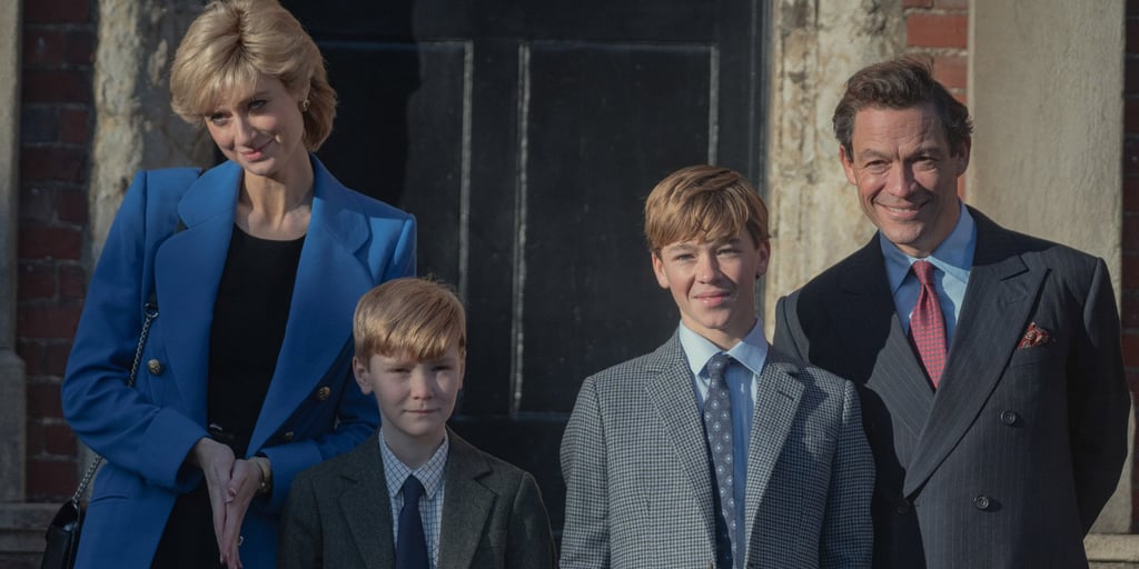 From left, Elizabeth Debicki, Will Powell, Senan West and Dominic West as Princess Diana, Prince Harry, Prince William and Prince Charles in season five of The Crown. Photo: Netflix/TNS From left, Elizabeth Debicki, Will Powell, Senan West and Dominic West as Princess Diana, Prince Harry, Prince William and Prince Charles in season five of The Crown. Photo: Netflix/TNS