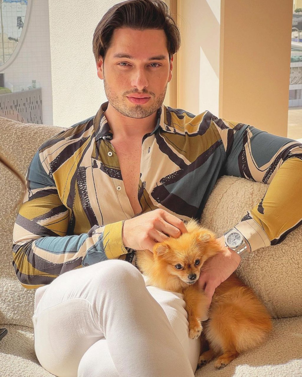 Ebraheem Al Samadi was born in Kuwait. Photo: @thebloomingman/Instagram Ebraheem Al Samadi was born in Kuwait. Photo: @thebloomingman/Instagram