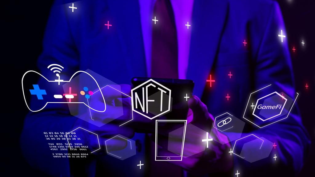 With blockchain technology, gamers could have the ability to trade their in-game gains not only with other players, but also with people looking purely to invest. Photo: Shutterstock