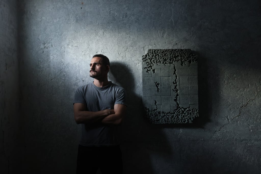 DeRose uses a species of worm called zophobas morio, also known as giant mealworms or superworms. Photo: Jonathan Wong DeRose uses a species of worm called zophobas morio, also known as giant mealworms or superworms. Photo: Jonathan Wong