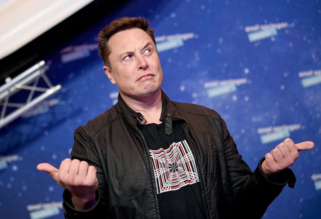 Tech mogul Elon Musk sold several billion dollars in Tesla shares following his expensive purchase of social media firm Twitter. Photo: Getty Images