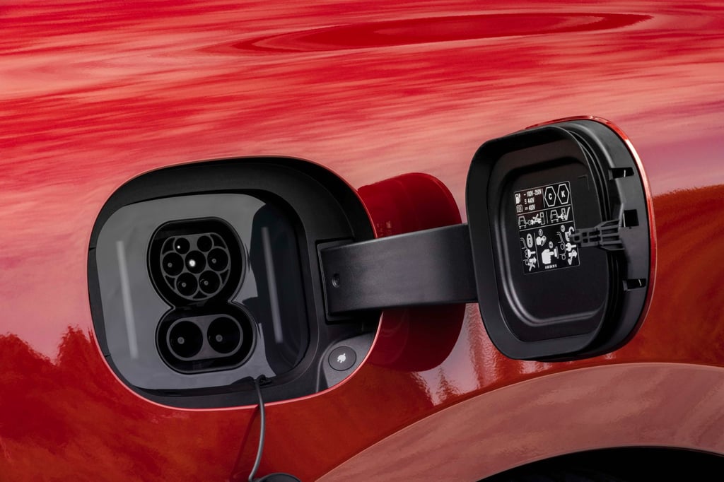 The EQE 43 4Matic and 53 4Matic+ models have the same battery capacity, with a 15-minute fast charge giving a range of 180km. Photo: Mercedes-Benz The EQE 43 4Matic and 53 4Matic+ models have the same battery capacity, with a 15-minute fast charge giving a range of 180km. Photo: Mercedes-Benz