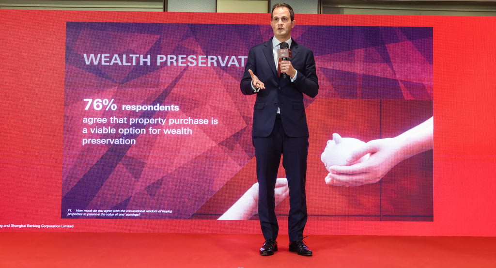 Sami Abouzahr, head of investments and wealth solutions, wealth and personal banking at HSBC Hong Kong, says more than three-quarters of respondents in the bank’s study believe property investments may help preserve the value of their assets. Photo: HSBC Sami Abouzahr, head of investments and wealth solutions, wealth and personal banking at HSBC Hong Kong, says more than three-quarters of respondents in the bank’s study believe property investments may help preserve the value of their assets. Photo: HSBC