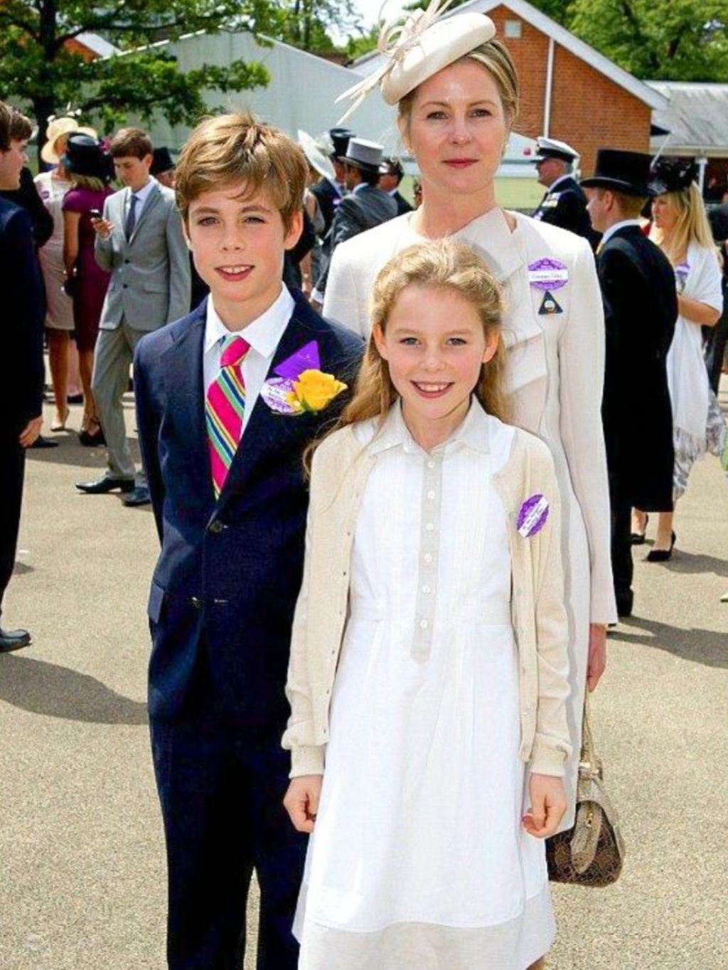Lady Margarita Armstrong-Jones with her brother Charles Armstrong-Jones and mother Serena Armstrong-Jones. Photo: @adoringladysarahchatto/Instagram Lady Margarita Armstrong-Jones with her brother Charles Armstrong-Jones and mother Serena Armstrong-Jones. Photo: @adoringladysarahchatto/Instagram