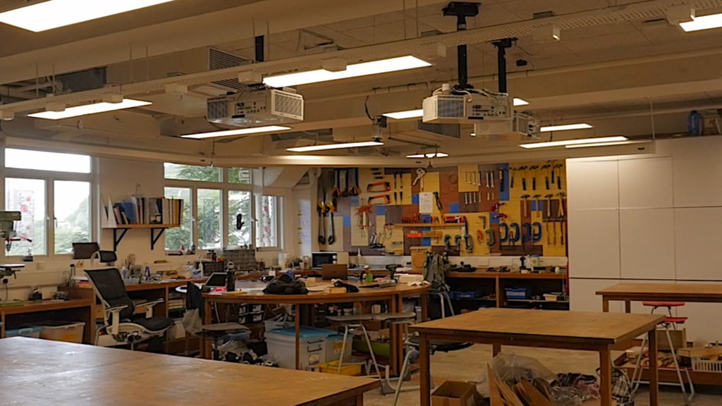 The Foundry is a purpose-built makerspace on the THS campus where students can have hands-on learning experiences through activities such as 3D printing, robotics and woodworking. The Foundry is a purpose-built makerspace on the THS campus where students can have hands-on learning experiences through activities such as 3D printing, robotics and woodworking.