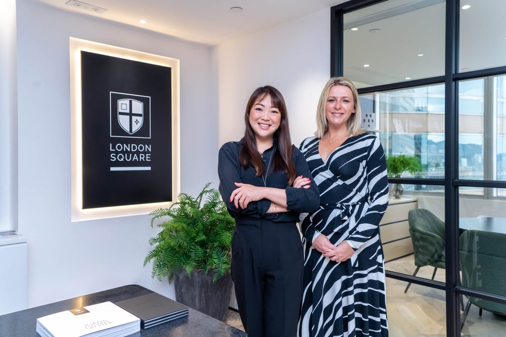 Naomi Minegishi (left), London Square’s head of international sales, with Jo McDonagh, group sales and marketing director. Photo: London Square Naomi Minegishi (left), London Square’s head of international sales, with Jo McDonagh, group sales and marketing director. Photo: London Square